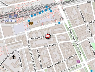 Carte de O Boulevard à Lorient