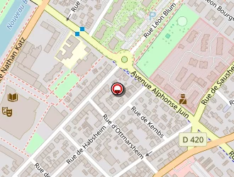 Carte de Jaeck Hervé à Mulhouse