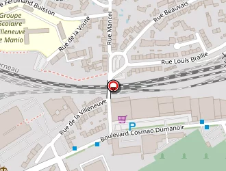 Carte de D.o.d. (décor Ouest Distribution) à Lorient