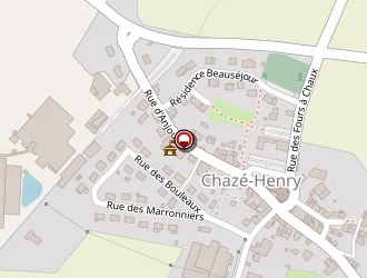 Carte de Dupre Sas à Chazé-henry