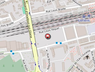 Carte de La Compagnie D'orient à Lorient