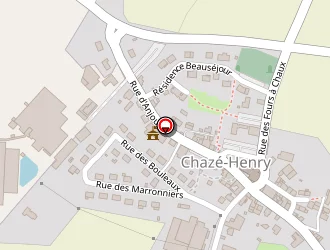 Carte de Mairie à Chazé-henry