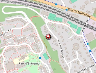 Carte de A.s. Entremont Tennis à Rixheim