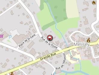 Carte de Garage Du Centre à Mélisey