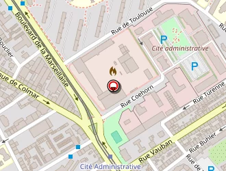 Carte de Kaytex à Mulhouse