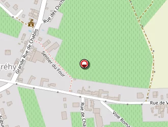 Carte de Les Temps Perdus à Préhy