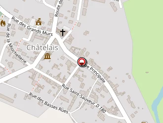 Carte de Lemale Marine à Châtelais