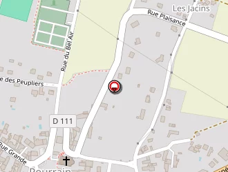 Carte de Sanchez (ets) à Pourrain