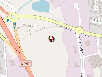 Carte de Le Boulllec Ronan à Locmaria-grand-champ