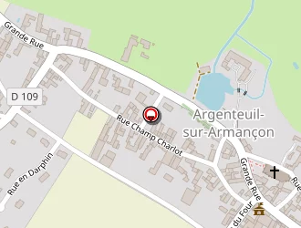 Carte de Mairie à Argenteuil-sur-armançon