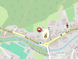 Carte de Carrière De La Doller à Lauw