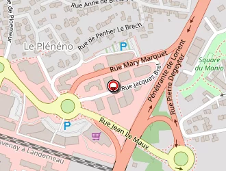 Carte de Picard Surgelés à Lorient