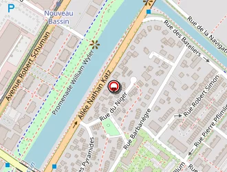 Carte de Filature à Mulhouse