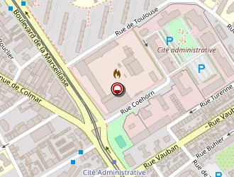 Carte de Actex à Mulhouse