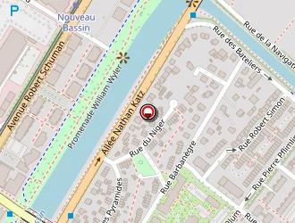 Carte de Beatrix Petrus à Mulhouse