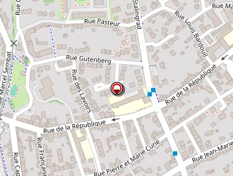 Carte de Xavier Tinel à Lanester