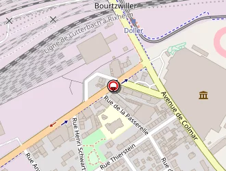 Carte de Vogel à Mulhouse