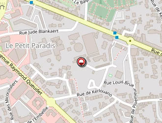 Carte de La Halle à Lorient