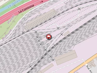 Carte de Ecker Murat à Mulhouse