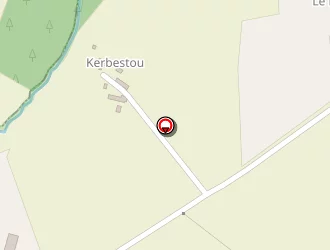 Carte de De Trémondet à Elven