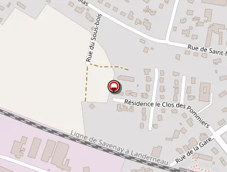 Carte de Aibr Bretagne Sud à Landévant