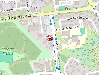 Carte de Alex Muti Services à Lanester