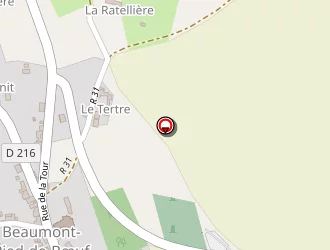 Carte de Circuits De Randonnée à Beaumont-pied-de-bœuf