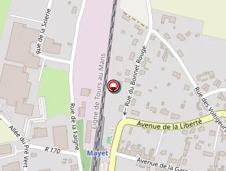 Carte de Renault Albéric à Mayet