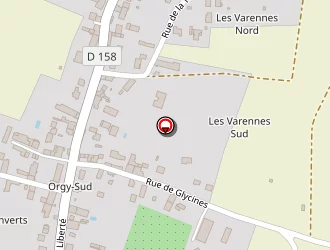 Carte de Dherissard Christophe à Chevannes