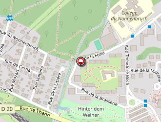 Carte de Au Grenier Alsacien à Lutterbach