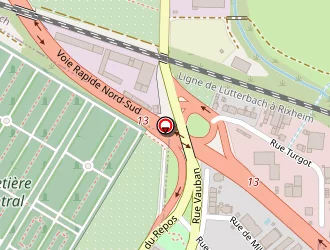 Carte de Euro Platrerie à Mulhouse