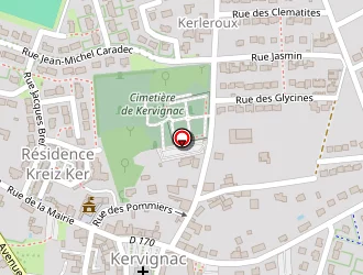 Carte de Bouger Christophe à Kervignac