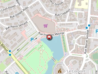 Carte de Espace Mandela à Lanester