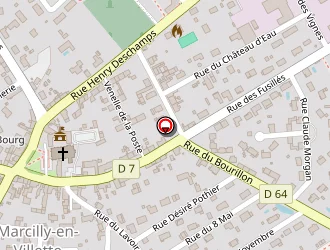 Carte de Béastyle à Marcilly-en-villette