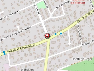 Carte de Kueny Guillaume à Pfastatt