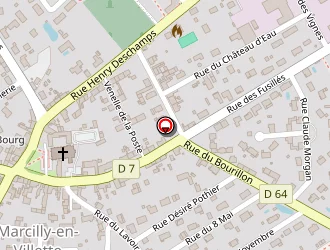 Carte de La Poste à Marcilly-en-villette