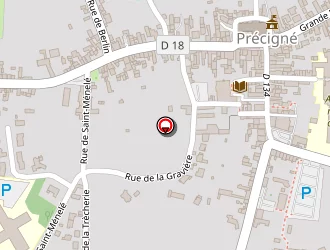 Carte de Ide Precigné à Précigné