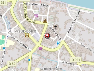 Carte de Les Petits Secrets à Sully-sur-loire