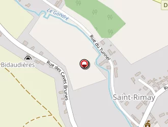 Carte de Brossard Xavier à Saint-rimay