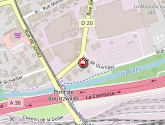 Carte de Garage Du Musée à Mulhouse