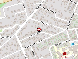 Carte de Gallet Martine à Kingersheim