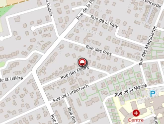 Carte de Couleur Crème à Pfastatt