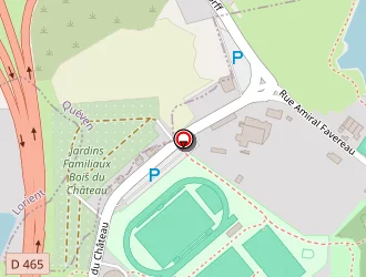 Carte de Couleur De L'orient à Lorient