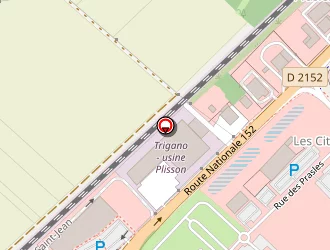 Carte de Centre Leclerc à Tavers