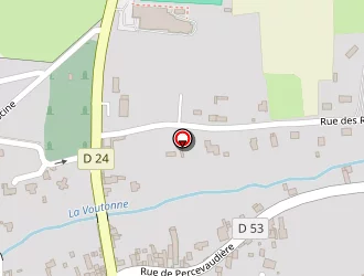 Carte de Commune De Précigné à Précigné