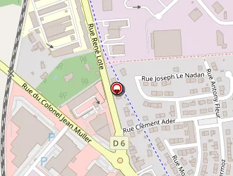 Carte de Nouvel'hair à Lorient