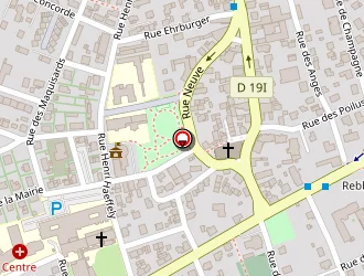 Carte de Tressel John à Pfastatt