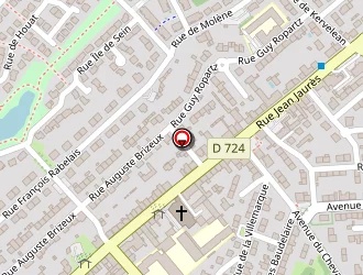 Carte de Cani'star à Lanester