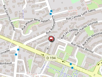 Carte de Carrefour City à Lanester