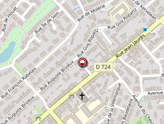 Carte de Maud Bonnet à Lanester